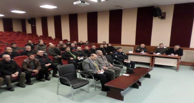 Bolvadin’de güvenlik toplantısı yapıldı