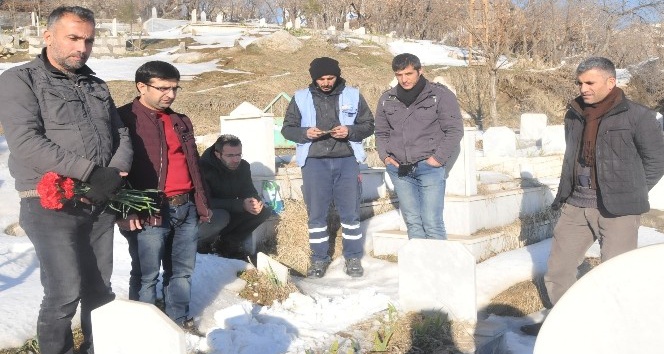 Gazeteci Davut Çimen mezarı başında anıldı