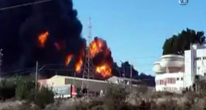 İspanya&#039;da bir kimya fabrikasında patlama