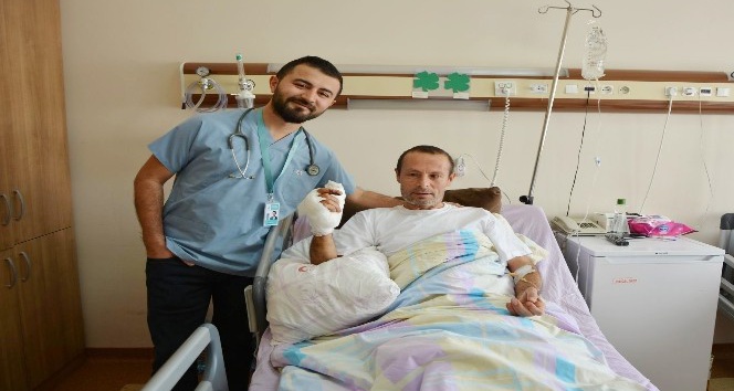 Nevşehir’de mobilya ustasının kopan parmağı dikildi