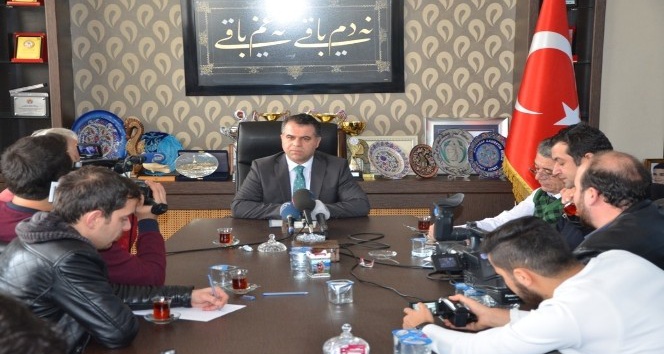 Başkan Aksoy projelerini anlattı