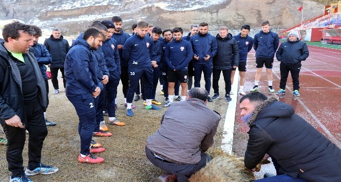 Gümüşhanespor, MKE Ankaragücü hazırlıklarını sürdürüyor