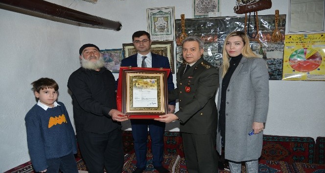 Kayseri şehitlerine şehadet belgesi verildi