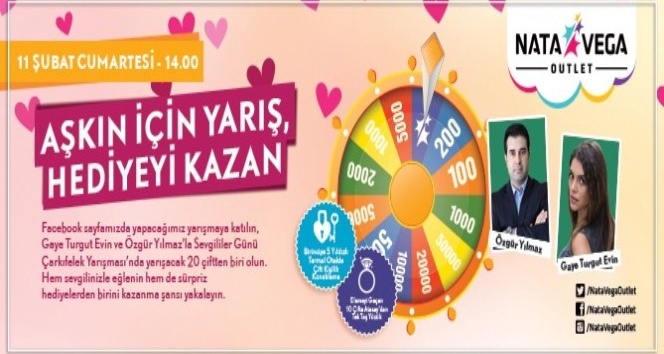 Sevgililerin yolu Nata Vega’dan geçecek