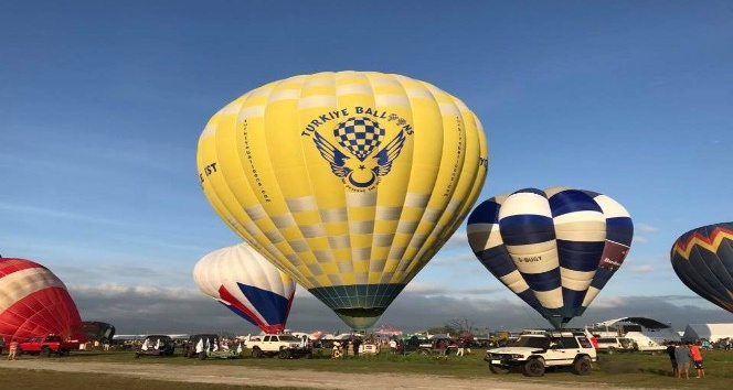 Kapadokya’da uçuş yapan balonlar festival için Filipinler’e gitti