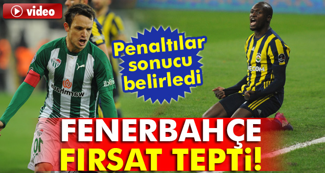 takla Habubu su geçirmez  Bursaspor 1-1 Fenerbahçe maç sonucu | FB Bursa maçı geniş özeti ve golleri  canlı izle