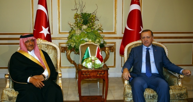 Cumhurbaşkanı Recep Tayyip Erdoğan, Suudi Arabistan programına başladı