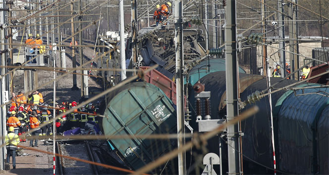 Lüksemburg’da iki tren çarpıştı: 1 ölü, 6 yaralı