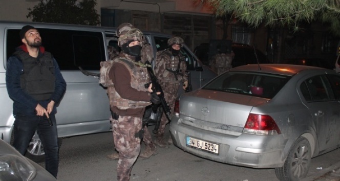 İstanbul&#039;da terör örgütü PKK operasyonu