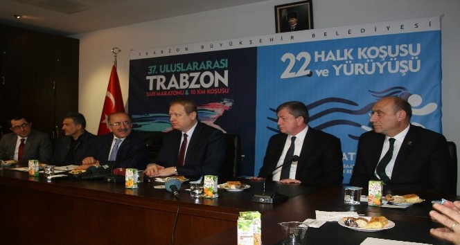 Trabzon uluslararası yarı maratona hazır
