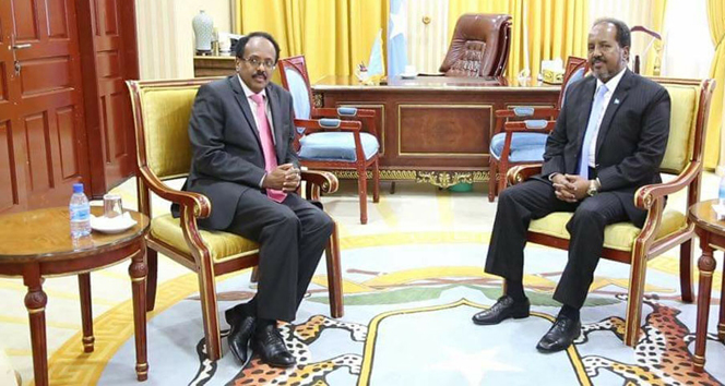 Framco, Somali Cumhurbaşkanlığı görevini teslim aldı