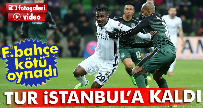 Krasnodar 1-0 Fenerbahçe UEFA maçı geniş özet ve golleri izle | FB Krasnodar özet izle