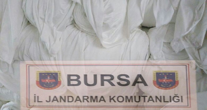 Bursa&#039;da bir şahıs çalıştığı fabrikadan 1 milyonluk kumaş çaldı