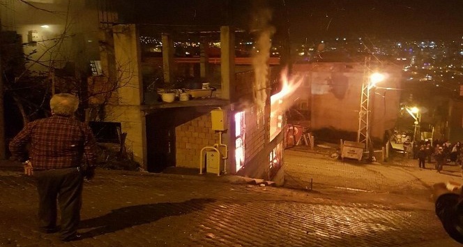 Samsun’da yangın paniği
