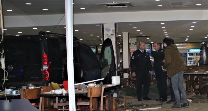 Bursa&#039;nın ünlü restoranında kaza dehşeti