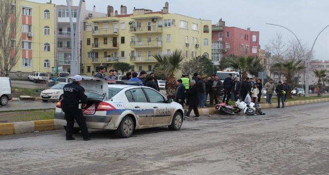 Balıkesir’de iki motosiklet çarpıştı: 2 yaralı