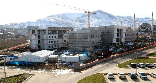 ODÜ Diş Hekimliği Fakültesi inşaatı hızla sürüyor