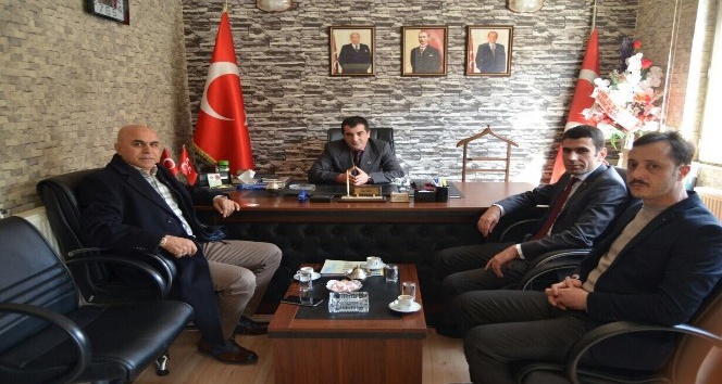 Başkan Korkut’tan MHP Yakutiye İlçe teşkilatına ziyaret