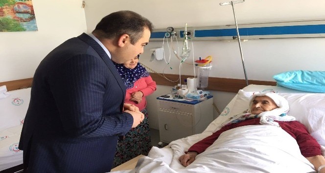 Başkan Erener’den hasta ziyaretleri