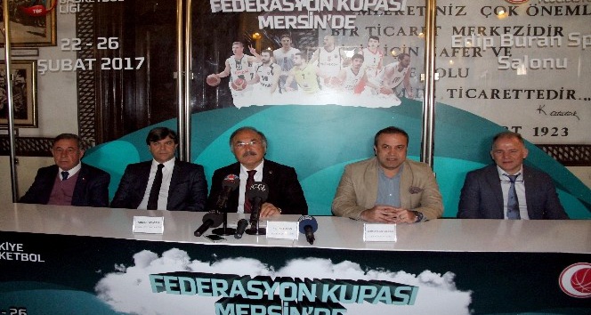 TBL Federasyon Kupası final grubu heyecanı Mersin’de yaşanacak