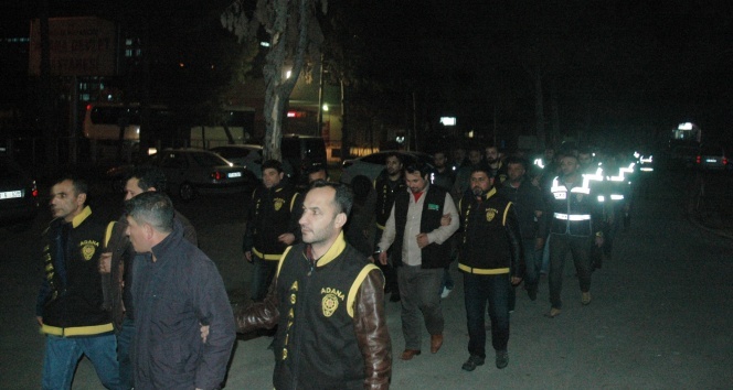 Adana&#039;da sahte polis, savcı ve jandarmalara dev operasyon: 46 gözaltı
