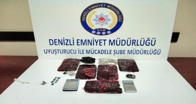 Denizli’de uyuşturucu operasyonu: 8 tutuklama