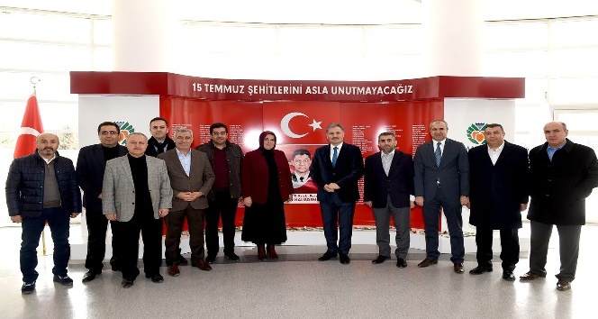 AK Parti heyetinden Başkan Çakır’a teşekkür ziyareti