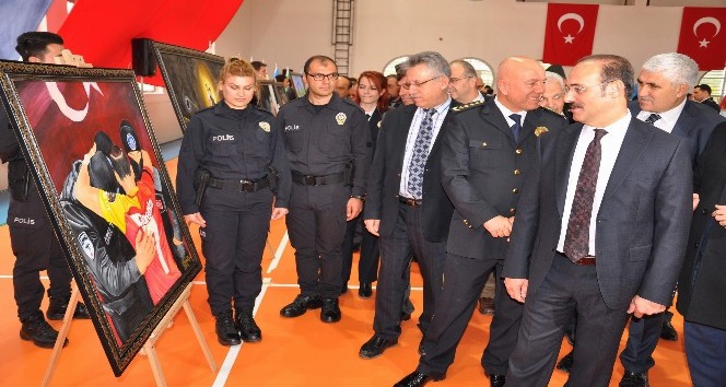 POMEM öğrencileri 15 Temmuz’u resmetti