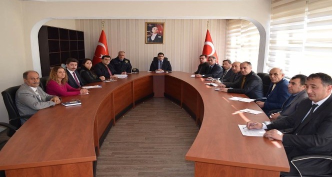 Susuz’da İdare Şube Başkanları toplantısı yapıldı