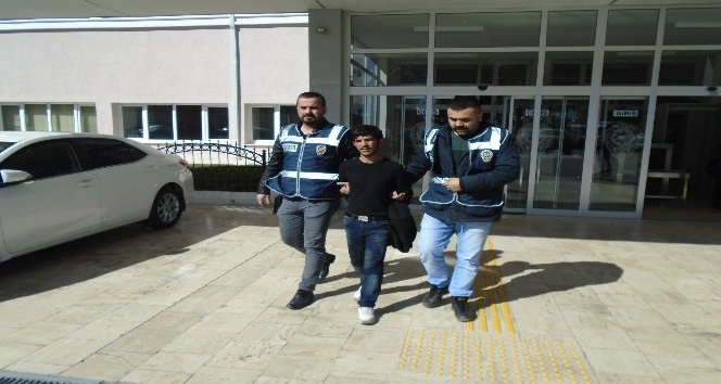 Karaman’da işyeri ve evlerden hırsızlık yapan şahıs tutuklandı