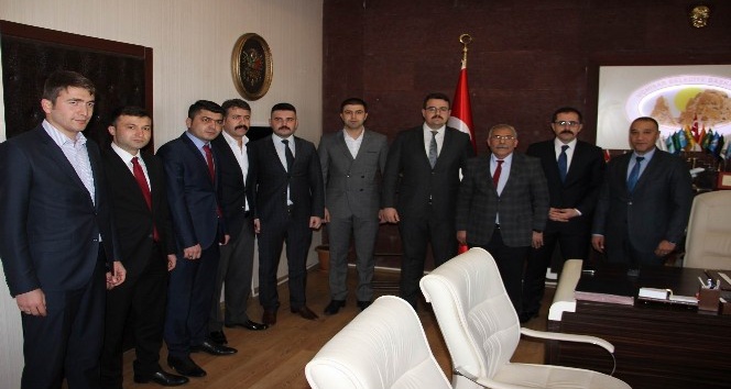 Ülkü Ocaklarından Uçhisar Belediye Başkanı Karaaslan’a ziyaret