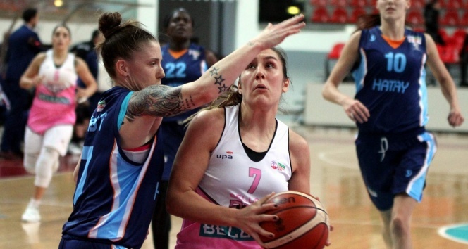 Bilyoner.com Kadınlar Basketbol Ligi: Bellona AGÜ: 75 - Hatay BŞB: 61