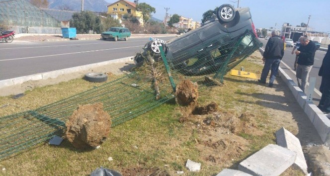 Demre’de kaza: 1 yaralı