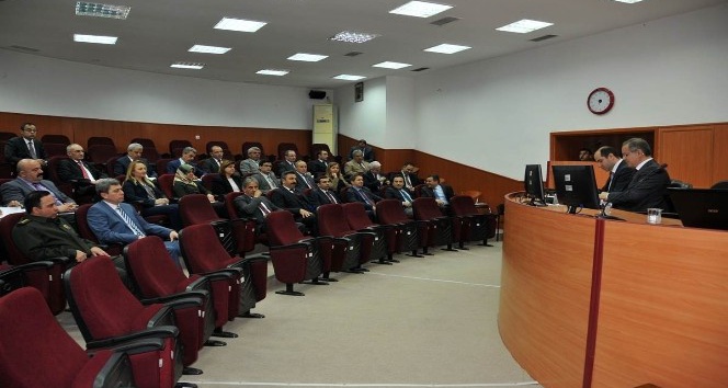 Karaman’da il idare şube başkanları toplantısı