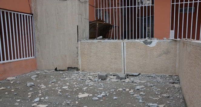 Adıyaman’daki deprem, Mardin Valiliği binasını da etkiledi