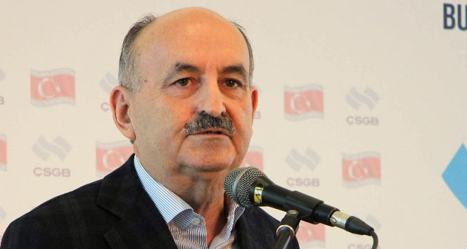 Çalışma ve Sosyal Güvenlik Bakanı Mehmet Müezzinoğlu: