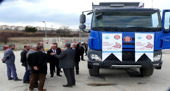 Tatra kamyonun tanıtımı Kastamonu’da yapıldı