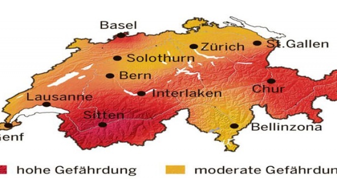İsviçre'de deprem! 4.4 ile sallandı