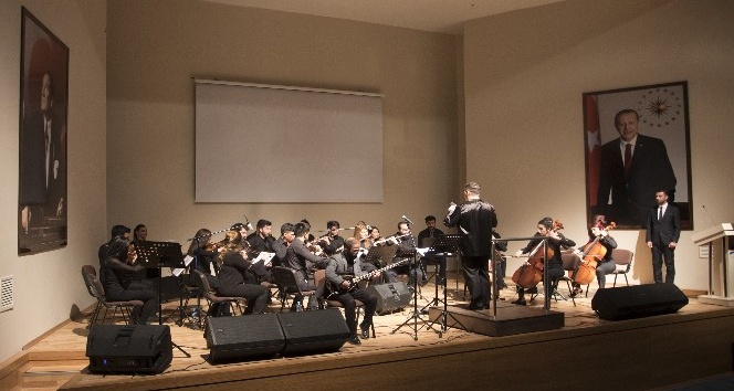 İbrahim Çeçen Üniversitesinde Orkestra &amp;Oda Müziği Konseri