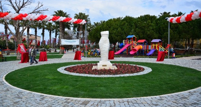 Jale İnan parkı Manavgat’ta açıldı