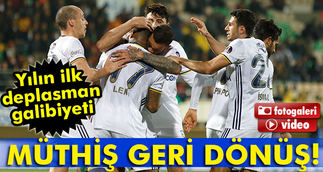 Alanyaspor 2-3 Fenerbahçe (Maç sonucu) Fener Alanya maçı geniş özet ve golleri izle