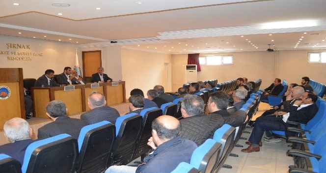 Şırnak Üniversitesi hakkındaki iddialarla ilgili istişare toplantı düzenlendi