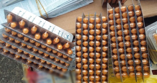 Bolu’da 75 bin liralık kaçak ilaç yakalandı