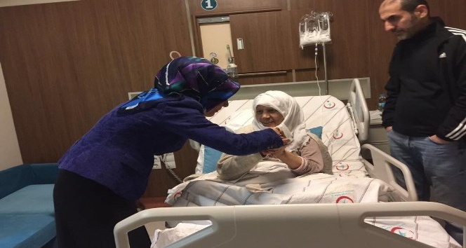 AK Parti Siirt Teşkilatı’ndan hasta ziyareti