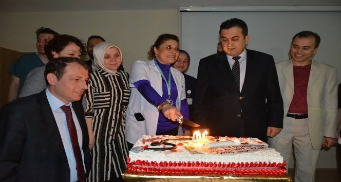 Fatsa Devlet Hastanesinde çifte kutlama