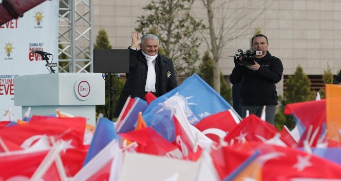 Başbakan Yıldırım: &quot;Türkiye’nin standartları yükselirken Avrupa’nın düşmeye başlıyor&quot;