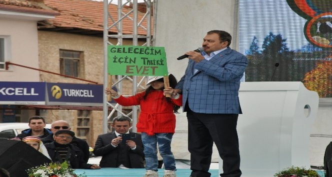 Bakan Eroğlu: &quot;Rahmetli Özal da ’cumhurbaşkanlığı sistemi şart’ diye söyledi onu da zehirlediler&quot;
