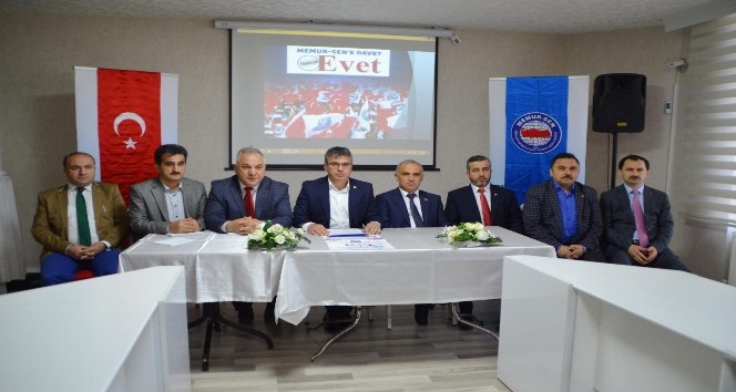 Bafra Memur-Sen’den “evet” açıklaması