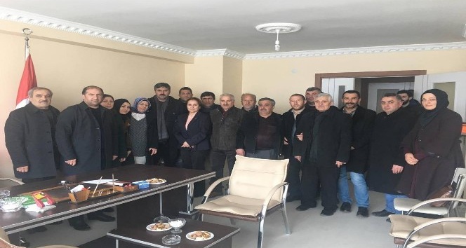 AK Parti Ardahan il teşkilatı, MHP Ardahan İl Başkanını ziyaret etti