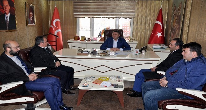AK Parti Yozgat İl Teşkilatından, MHP İl Başkanlığına ziyaret
